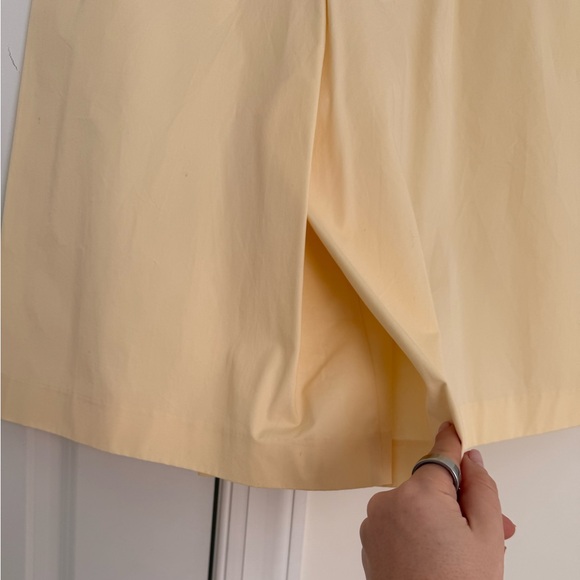 Zara Butter Yellow A-Line Skort - Picture 5 of 9